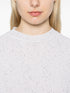 sequin-embellished sweater